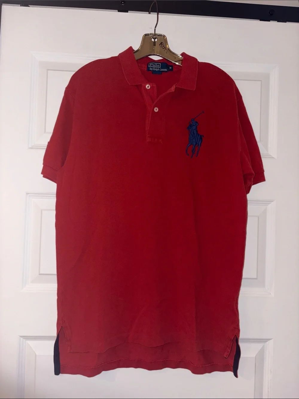 Polo Ralph Lauren Red Large Pony Logo Polo shirt